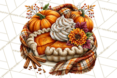 Cute Fall Critter Clipart Woodland Autumn PNG Product Image 2