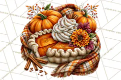Cute Fall Critter Clipart Woodland Autumn PNG Product Image 2