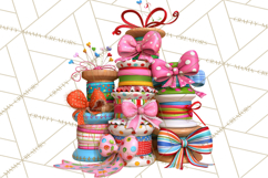 Crafting Cassie Cute Creative Clipart PNG Product Image 5
