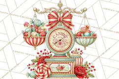 Retro Candy Shop Clipart PNG Product Image 5