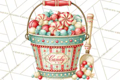 Retro Candy Shop Clipart PNG Product Image 2