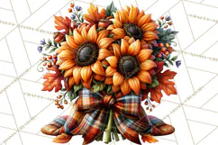 Cute Fall Critter Clipart Woodland Autumn PNG Product Image 3