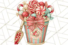 Retro Candy Shop Clipart PNG Product Image 4