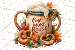 Fall German Beer Fest Clipart Png Product Image 4