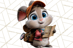 Cozy Exploring Critters Clipart, Camping Clip Art PNG Product Image 3