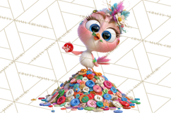 Crafting Cassie Cute Creative Clipart PNG Product Image 4