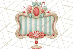 Retro Candy Shop Clipart PNG Product Image 5