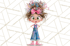 Crafting Cassie Cute Creative Clipart PNG Product Image 3