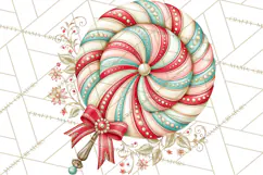Retro Candy Shop Clipart PNG Product Image 5