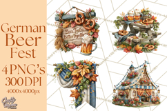 Fall German Beer Fest Clipart Png Product Image 1