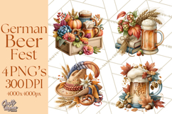 Fall German Beer Fest Clipart Png Product Image 1