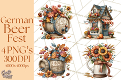 Fall German Beer Fest Clipart Png Product Image 1