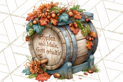 Fall German Beer Fest Clipart Png Product Image 2