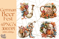 Fall German Beer Fest Clipart Png Product Image 1