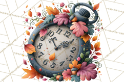 Gothic Fall Clipart PNG Dark Autumn Illustrations Product Image 4
