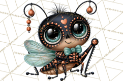 Cute Halloween Insects Clipart PNG Product Image 2