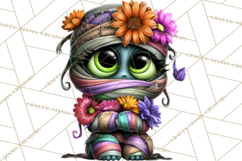 Cute Summerween Beach Monster PNG Clipart Product Image 4