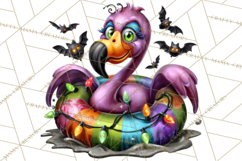 Cute Summerween Beach Monster PNG Clipart Product Image 2