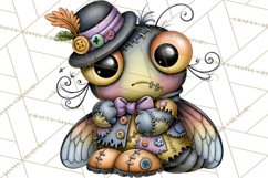Cute Halloween Insects Clipart PNG Product Image 3