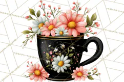 Cozy Chapters Coffee Books Nature Clipart PNG Graphics Product Image 4