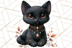 Gothic Fall Clipart PNG Dark Autumn Illustrations Product Image 5