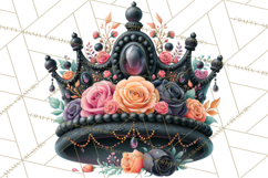 Gothic Fall Clipart PNG Dark Autumn Illustrations Product Image 3