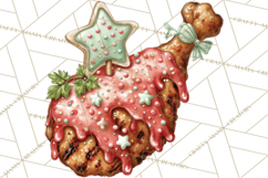 Patriotic Backyard BBQ Clipart and 4th of July Cookout Art Product Image 2