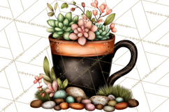 Cozy Chapters Coffee Books Nature Clipart PNG Graphics Product Image 2