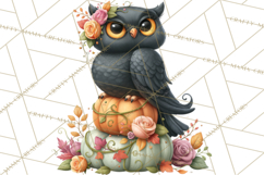 Gothic Fall Clipart PNG Dark Autumn Illustrations Product Image 4