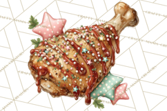 Patriotic Backyard BBQ Clipart and 4th of July Cookout Art Product Image 3