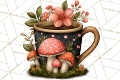Cozy Chapters Coffee Books Nature Clipart PNG Graphics Product Image 3