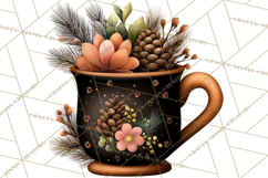 Cozy Chapters Coffee Books Nature Clipart PNG Graphics Product Image 4
