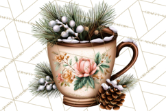 Cozy Chapters Coffee Books Nature Clipart PNG Graphics Product Image 5