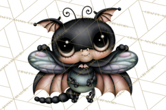 Cute Halloween Insects Clipart PNG Product Image 5
