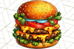 Summer BBQ Beer & Grilling Clipart, Barbecue Png Files Product Image 2