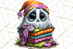 Cute Summerween Beach Monster PNG Clipart Product Image 3