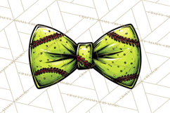 Sports Bows Clipart, Sports Bow PNG, Softball Bow Png Product Image 3