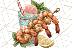Patriotic Backyard BBQ Clipart and 4th of July Cookout Art Product Image 3