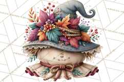Gothic Fall Clipart PNG Dark Autumn Illustrations Product Image 5