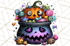 Cute Summerween Beach Monster PNG Clipart Product Image 5