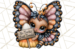 Cute Halloween Insects Clipart PNG Product Image 5