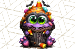 Cute Summerween Beach Monster PNG Clipart Product Image 2