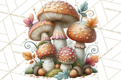 Gothic Fall Clipart PNG Dark Autumn Illustrations Product Image 3