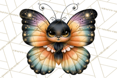 Cute Halloween Insects Clipart PNG Product Image 2