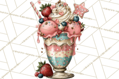 Patriotic Backyard BBQ Clipart and 4th of July Cookout Art Product Image 2