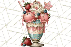 Patriotic Backyard BBQ Clipart and 4th of July Cookout Art Product Image 2