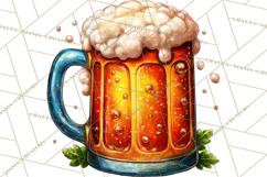 Summer BBQ Beer &amp; Grilling Clipart, Barbecue Png Files Product Image 3