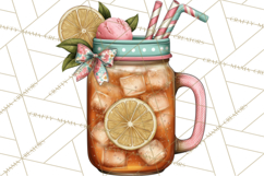 Patriotic Backyard BBQ Clipart and 4th of July Cookout Art Product Image 4