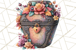 Gothic Fall Clipart PNG Dark Autumn Illustrations Product Image 2