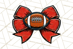 Sports Bows Clipart, Sports Bow PNG, Football Bow Png Product Image 2